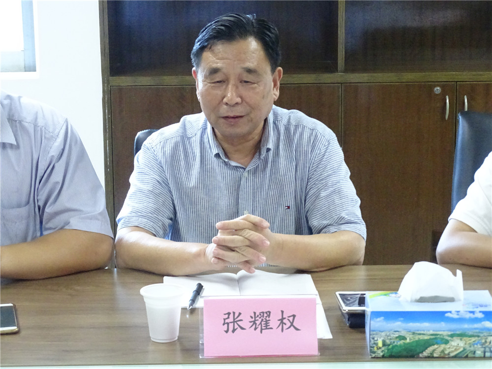 中国包装联合会包装工程委员会主任、中国包装联合会纸制品包装委员会秘书长张耀权来莞调研