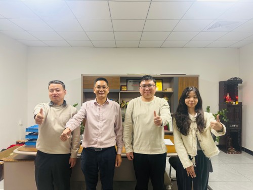 协会秘书处走访东莞市汇驰纸业有限公司