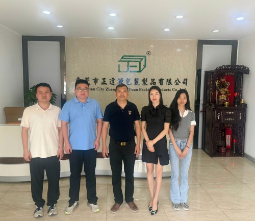 协会秘书处走访东莞市正逢源包装制品有限公司