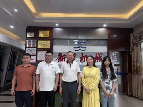 协会秘书处走访东莞市新望包装机械有限公司